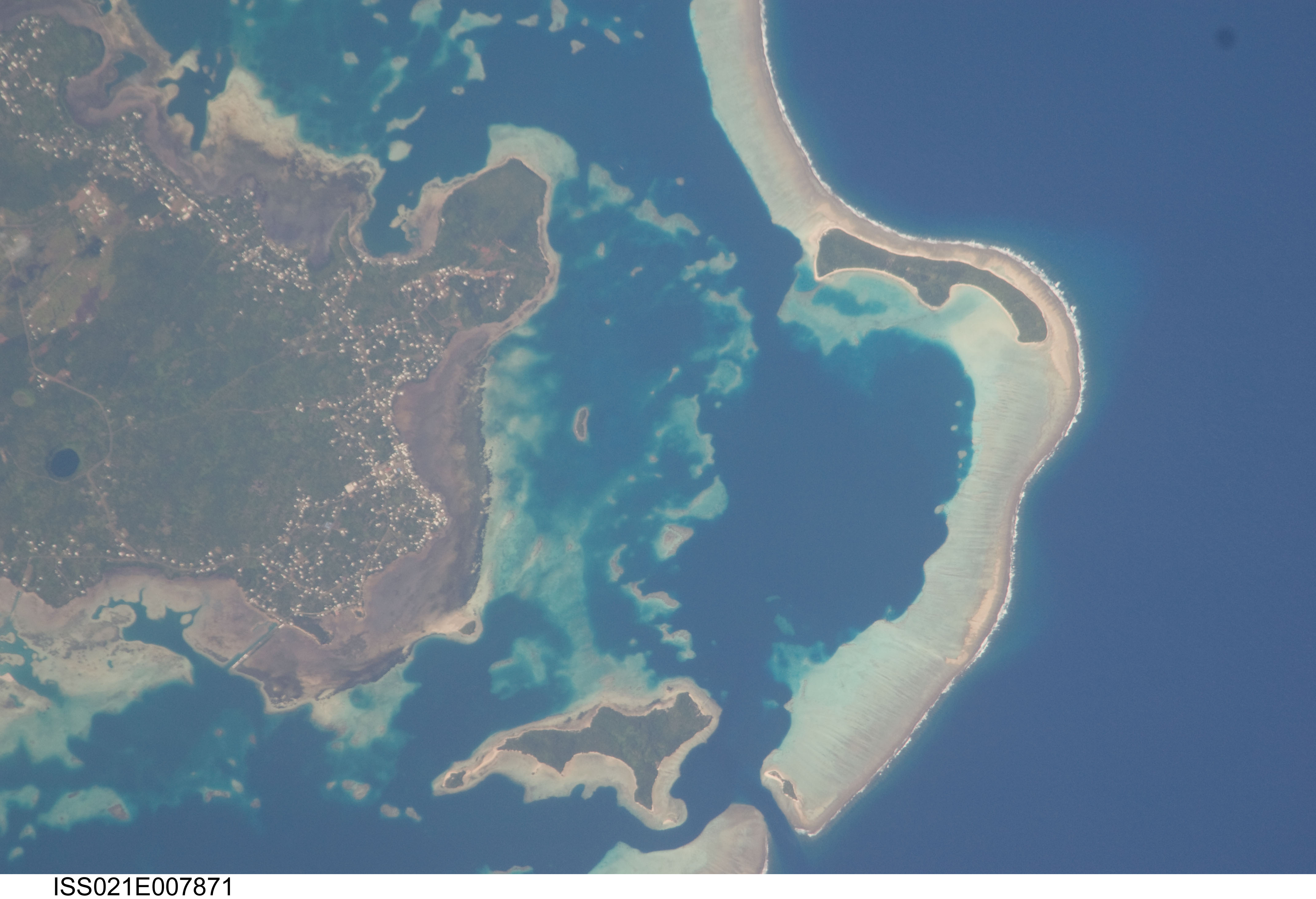 Wallis Island lagoon and reef